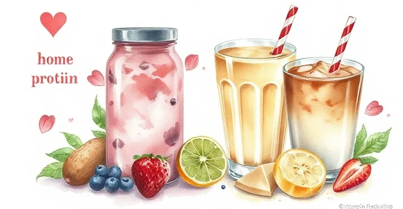 Evde Protein Shake Tarifleri